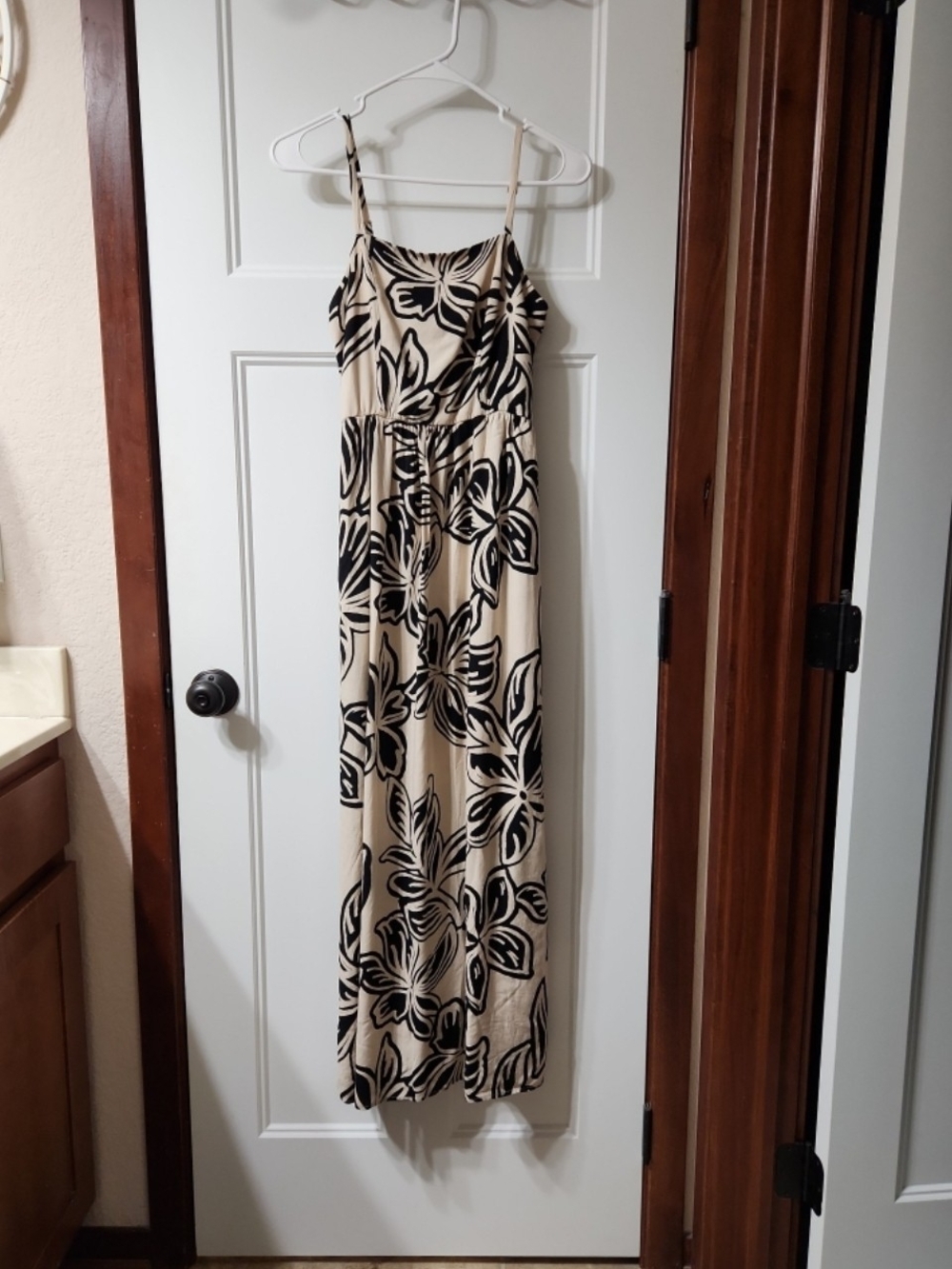 As U Wish Floral Linen Blend Maxi